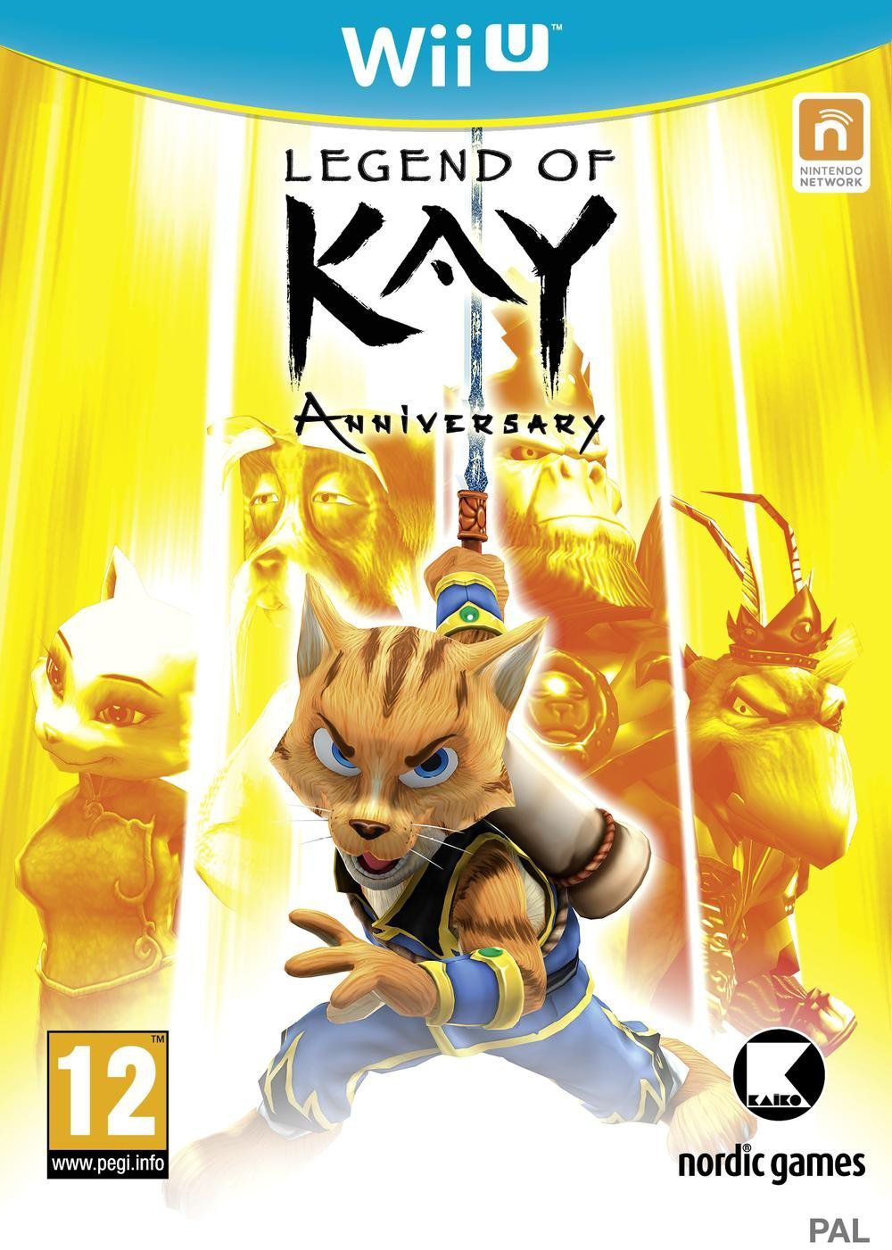 The Legend Of Kay Anniversary Wiiu